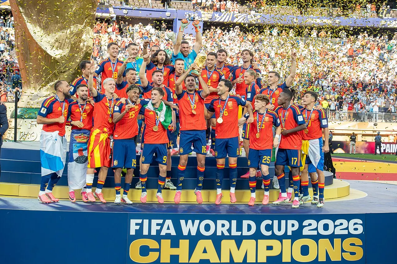Spanje tilt de wereldbeker op na de finale tegen Argentinië op 19 juli 2026